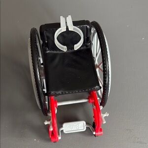 Barbie Black and Red Wheelchair Accessory